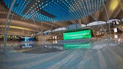广州白云国际机场T2航站楼天空舞台基础图库6
